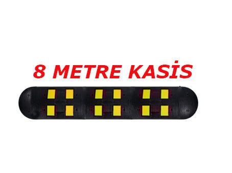 Hız Kesici Fiyatları Kauçuk Hız Kesici Kasis Kauçuk Şaseli Yol Kasisi Fiyatı 8 Metre (50x40 cm)