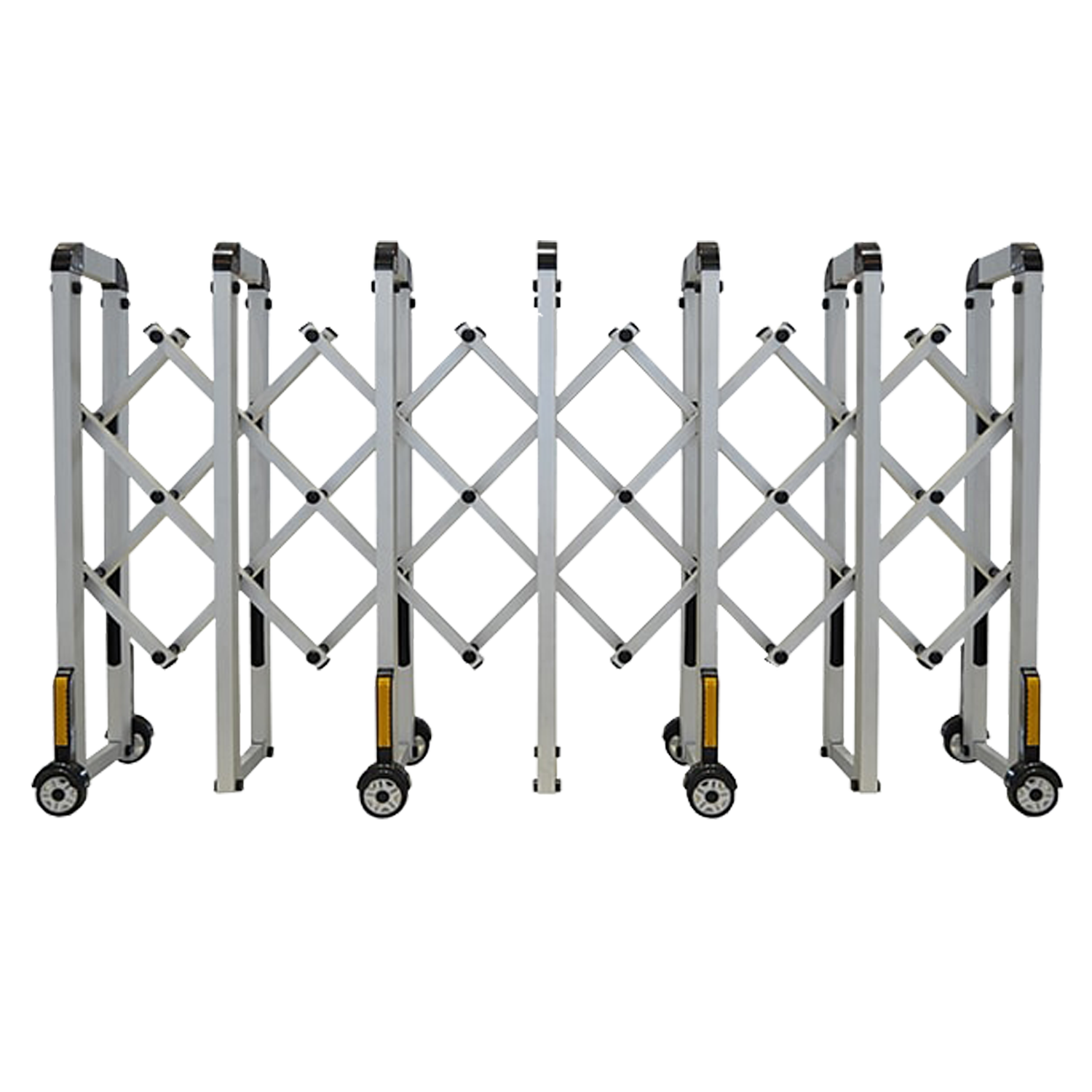 Akordiyon Bariyer Kırmızı Katlanır Açılır Kapanır Alüminyum 2 Metre