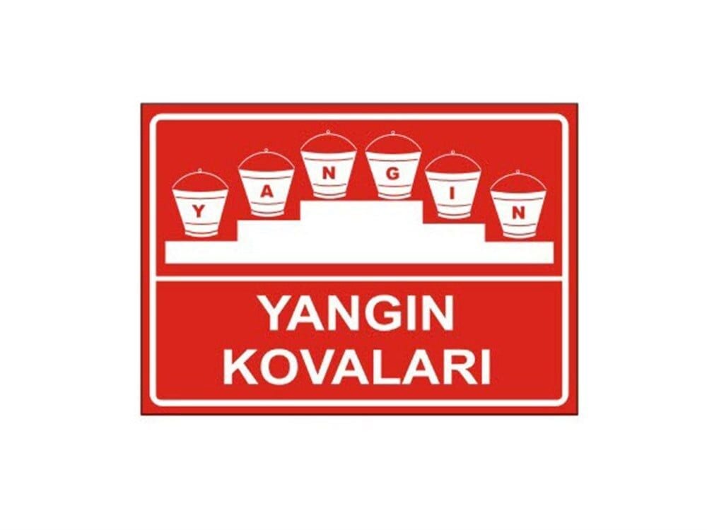 Yangın Kovaları Levhası