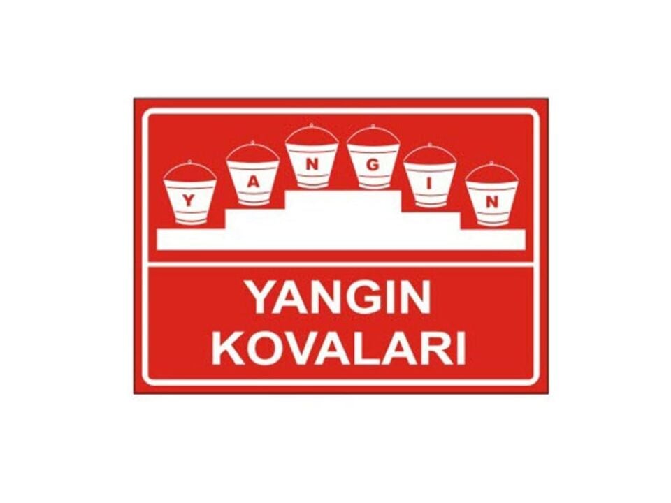 Yangın Kovaları Levhası