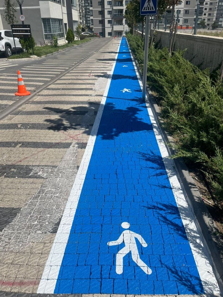 Otopark Çizgisi ,Yol çizgi boyama,Trafik Düzenlemesi, Yönlendirme ve Güvenliği Ekipmanları