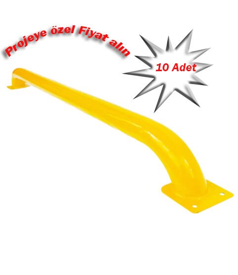 Araç Stoperi Otopark Stoperi Sonlandırma Bariyeri 200 cm Ø60mm