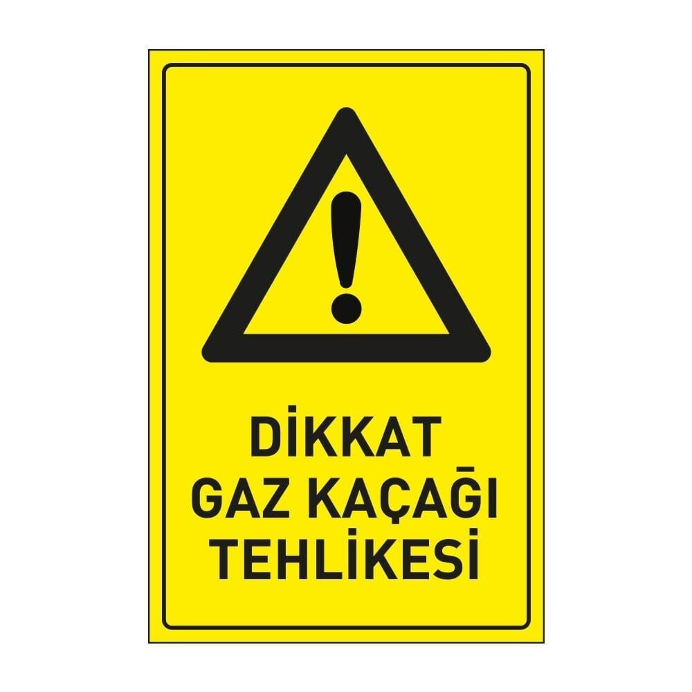 Dikkat Gaz Kaçağı Tehlikesi