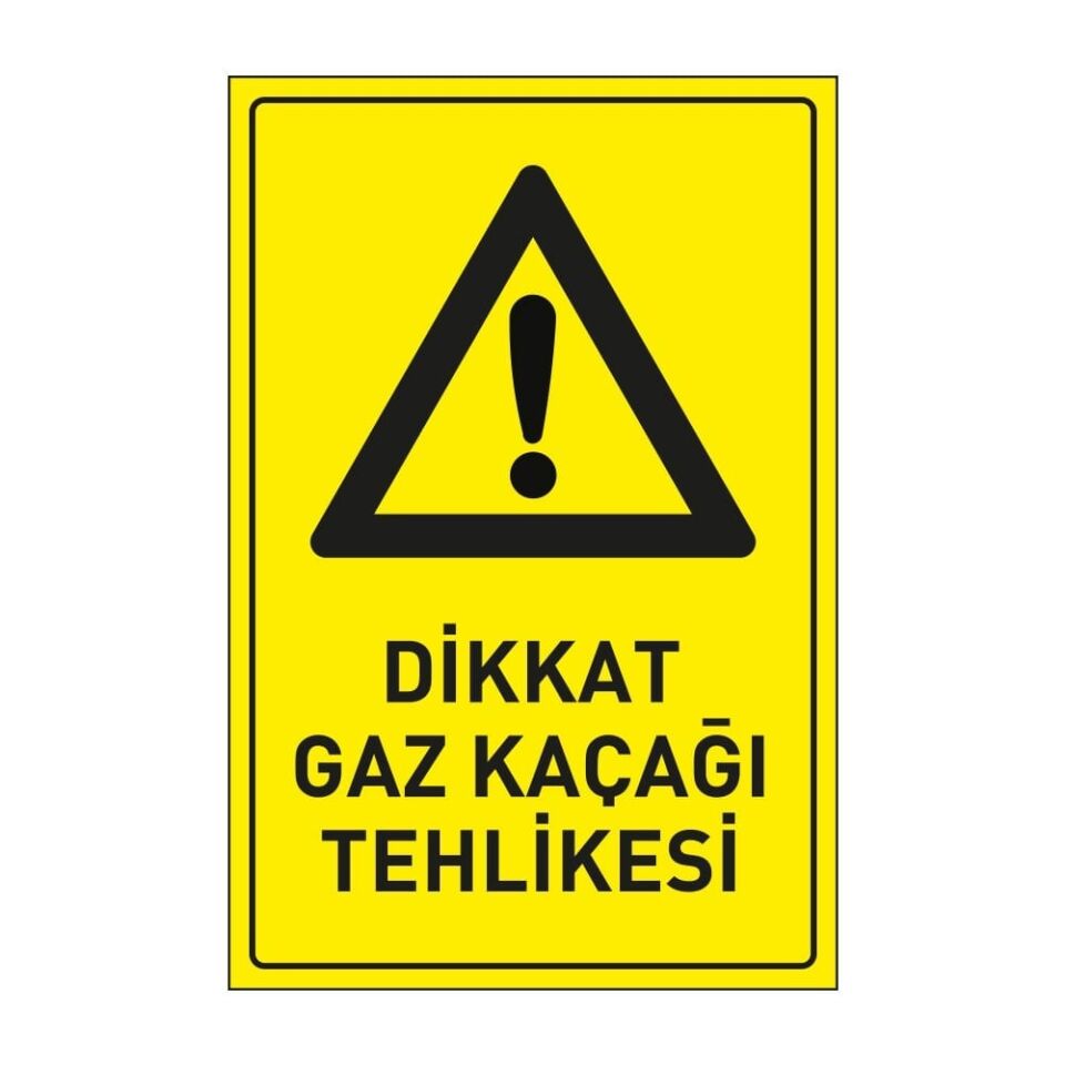 Dikkat Gaz Kaçağı Tehlikesi