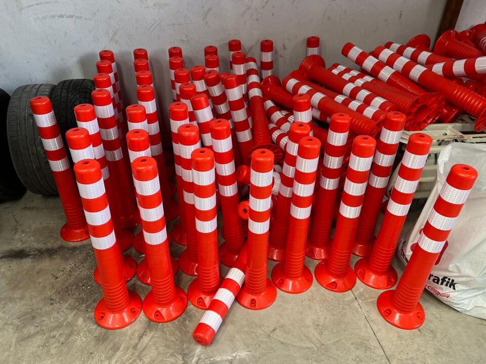 Esnek Delinatör 75 cm x 90 mm TPU (Soketli)