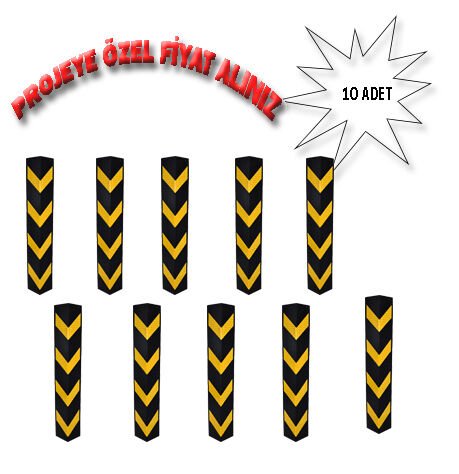 Otopark Kolon Köşe Koruyucu(10 lu)