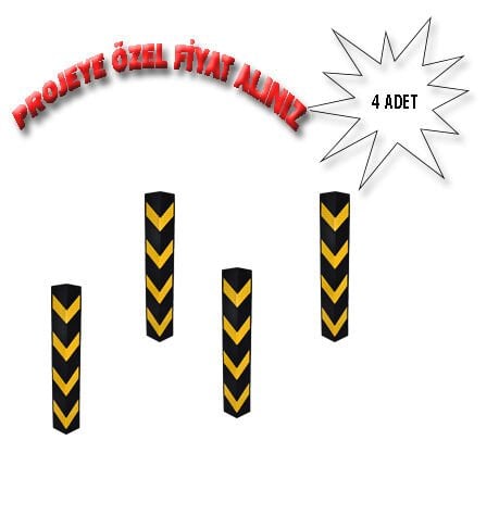 Otopark Kolon Köşe Koruyucu(4 lü)