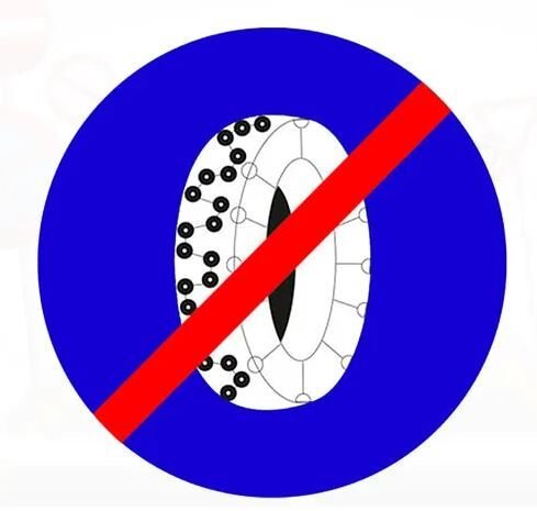 Zincir Takma Mecburiyeti Sonu Levhası Fiyatı Anlamı Trafik İşareti TT-42b