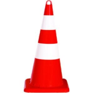 Eko Trafik Konisi Fiyatı Otopark Duba Trafik Konisi Ucuz Yol Uyarı Konisi 75 cm