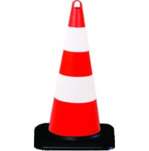 Eko Agırlıklı Trafik Konisi Fiyatı Otopark Duba Trafik Konisi Ucuz Yol Uyarı Konisi 75 cm