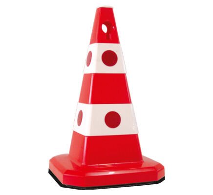 Ultra Klasik Kedi Gözlü  Trafik Konisi Fiyatı Otopark Duba Trafik Konisi Ucuz Yol Uyarı Konisi 60 cm