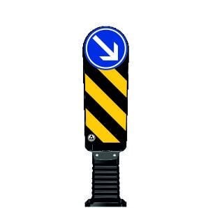 Esnek Refüj Başı Levhaları 90 cm x200 mm