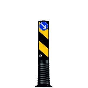 Esnek Refüj Başı Levhaları 75 cm x100 mm