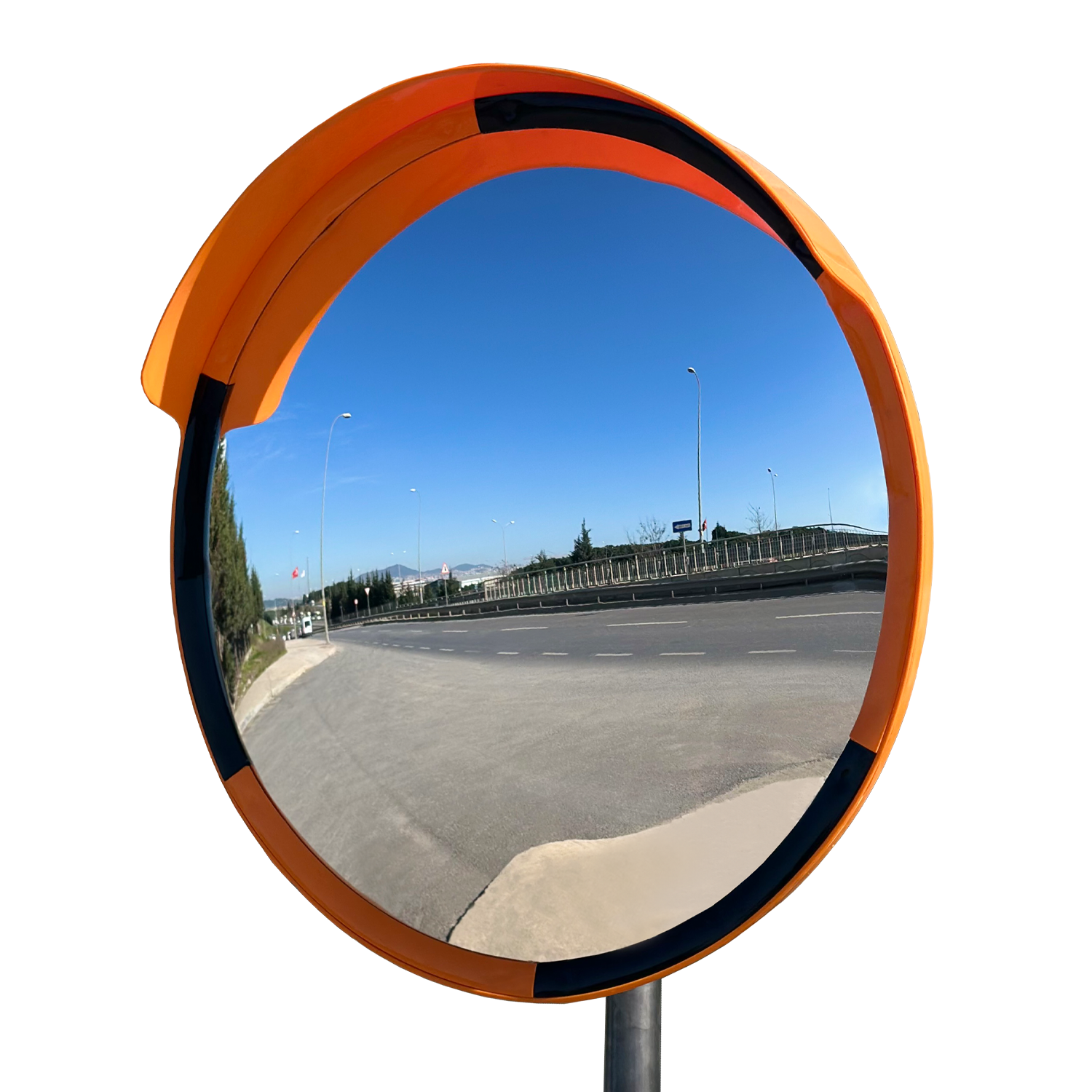 Bombeli Trafik Güvenlik Aynası 80 cm