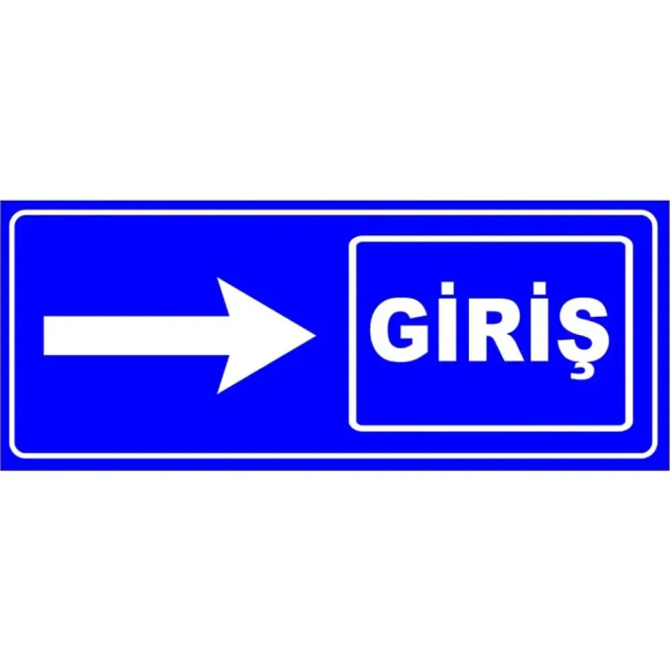 Otopark Giriş Tabelası Otopark Yönlendirme Levhası İşareti Anlamı Fiyatı (Sağ)