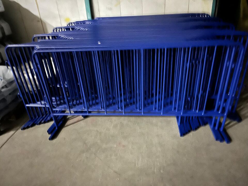 Demir  Bariyer Zabıta Bariyeri Mavi