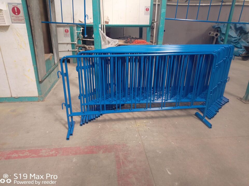 Demir  Bariyer Zabıta Bariyeri Mavi