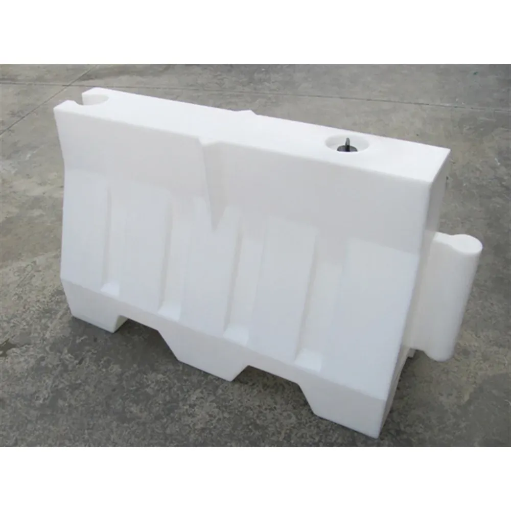 Yol Bariyeri Plastik Su Bariyeri Karayolları Oto Yol Kenarı Bariyer Beyaz 50x80x120 cm
