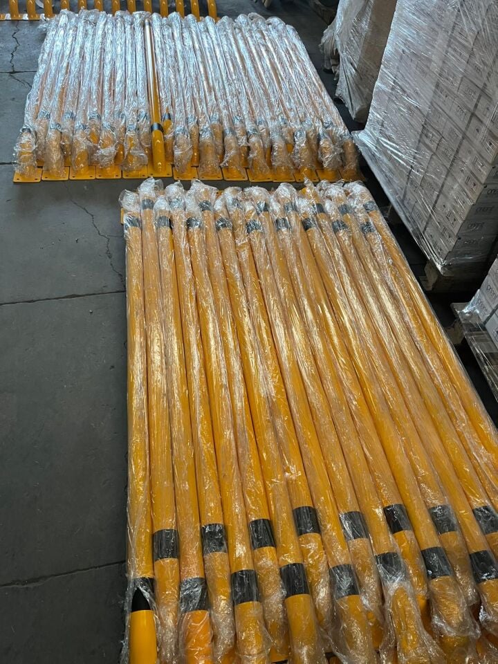 Araç Stoperi Otopark Stoperi Sonlandırma Bariyeri 200 cm Ø60mm