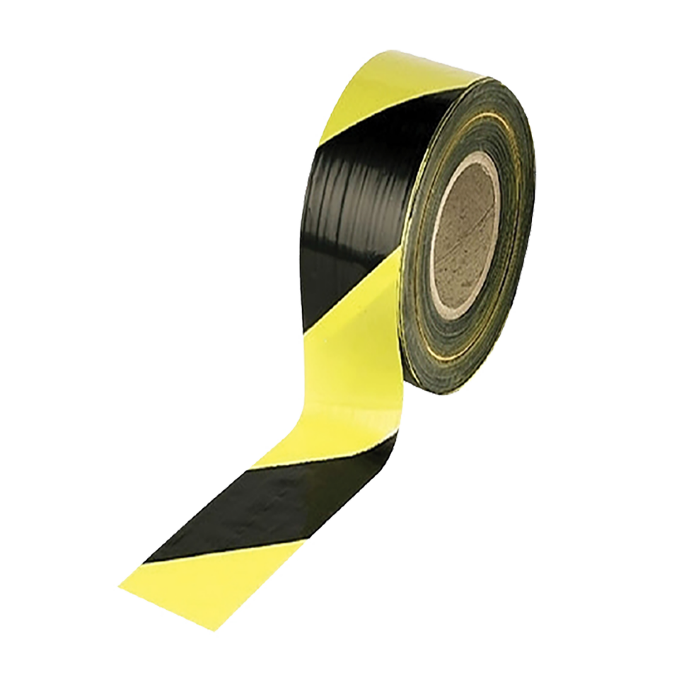 İkaz Şeridi Sarı Siyah 500m