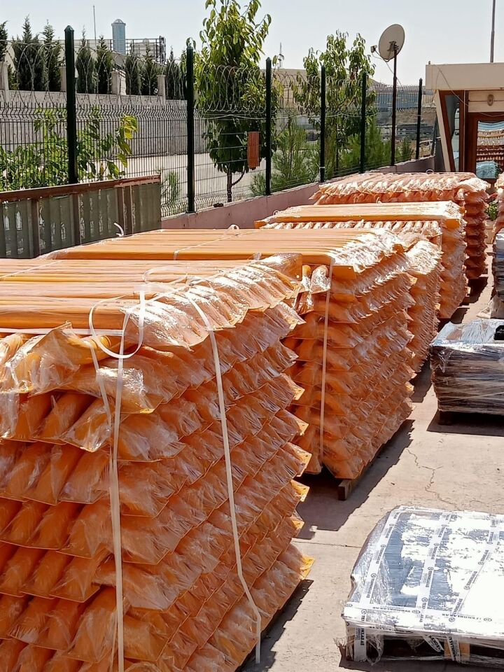 Araç Stoperi Otopark Stoperi Sonlandırma Bariyeri 200 cm Ø76mm