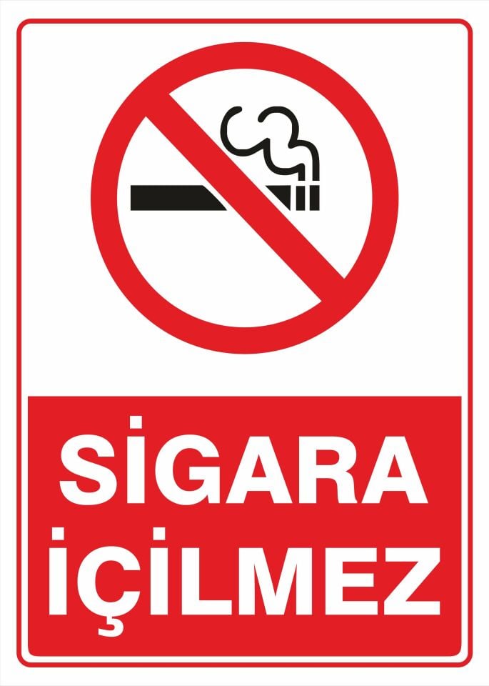 Sigara İçilmez ,İSG Tabela, Ankara Ucuz