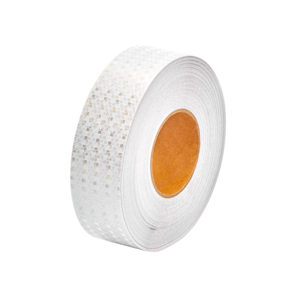 Reflektif Bant   46m (5 cm)  Beyaz Petekli