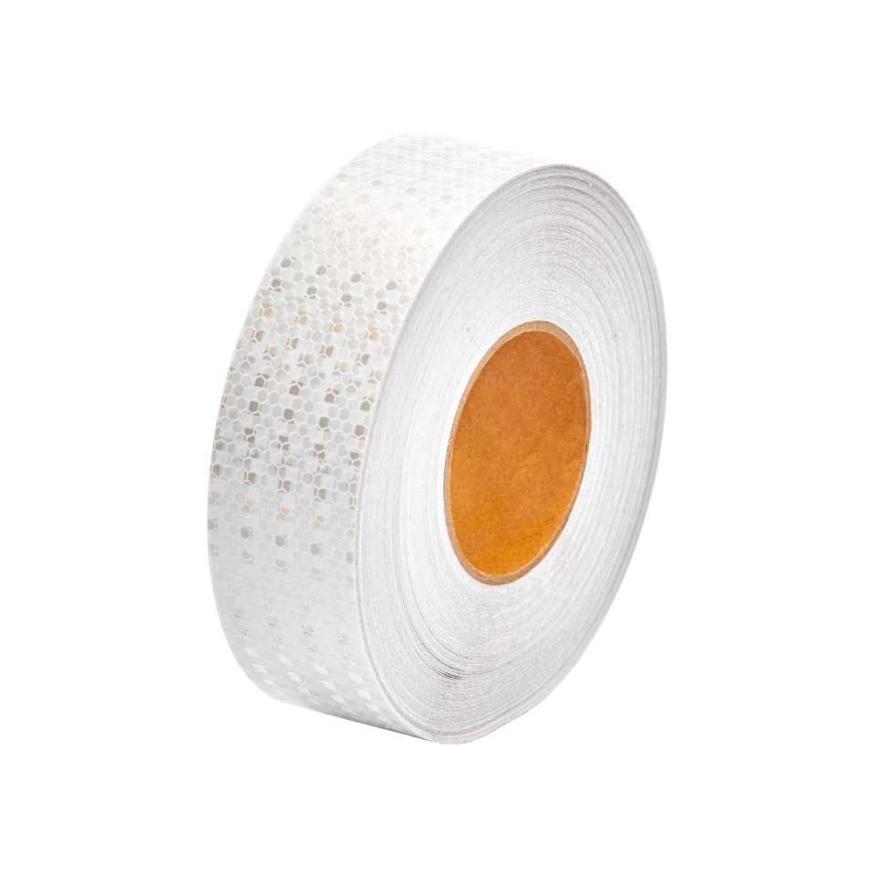 Reflektif Bant   46m (10 cm)  Beyaz Petekli