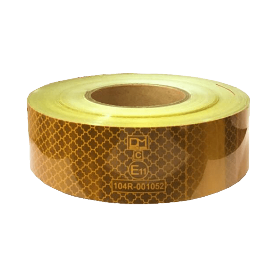 Reflektif Bant   46m (5 cm)  Sarı