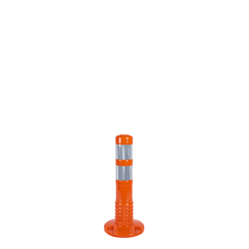 Delinatör Ölçüleri Şerit Ayırıcı  Trafik Yol Delinatör Esnek Delinatör 45 cm  TPU (Turuncu)