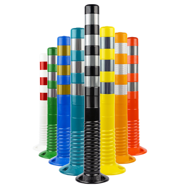 Delinatör Ölçüleri Şerit Ayırıcı  Trafik Yol Delinatör Esnek Delinatör 75 cm  TPU (Turuncu)