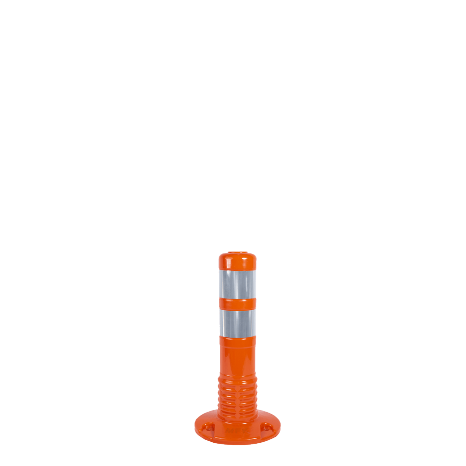 TPU Delinatör 45 CM ( Ø 90 )  Şerit Ayırıcı  Trafik Yol Delinatör Esnek Delinatör