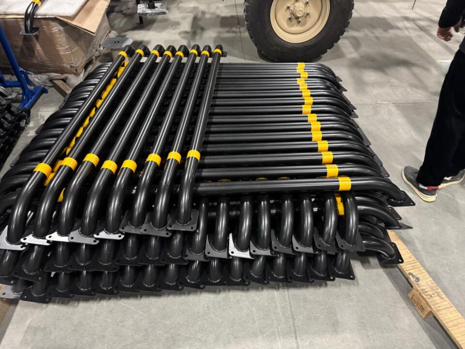 Araç Stoperi Otopark Stoperi Sonlandırma Bariyeri 180 cm Ø60mm