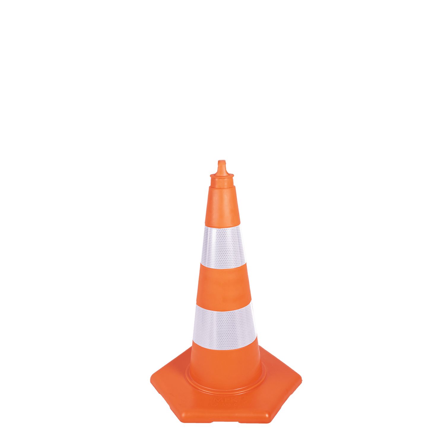 52 cm  Koni Trafik Konisi Plastik Trafik Duba Reflektör Koni Otopark Dubası