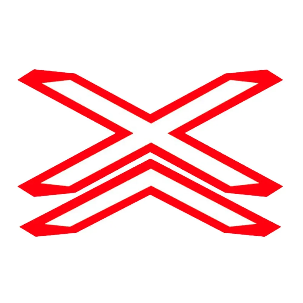 Kontrolsüz Demiryolu Geçidi Çift Hat Levhası Fiyatı Trafik Tabelası T-27b