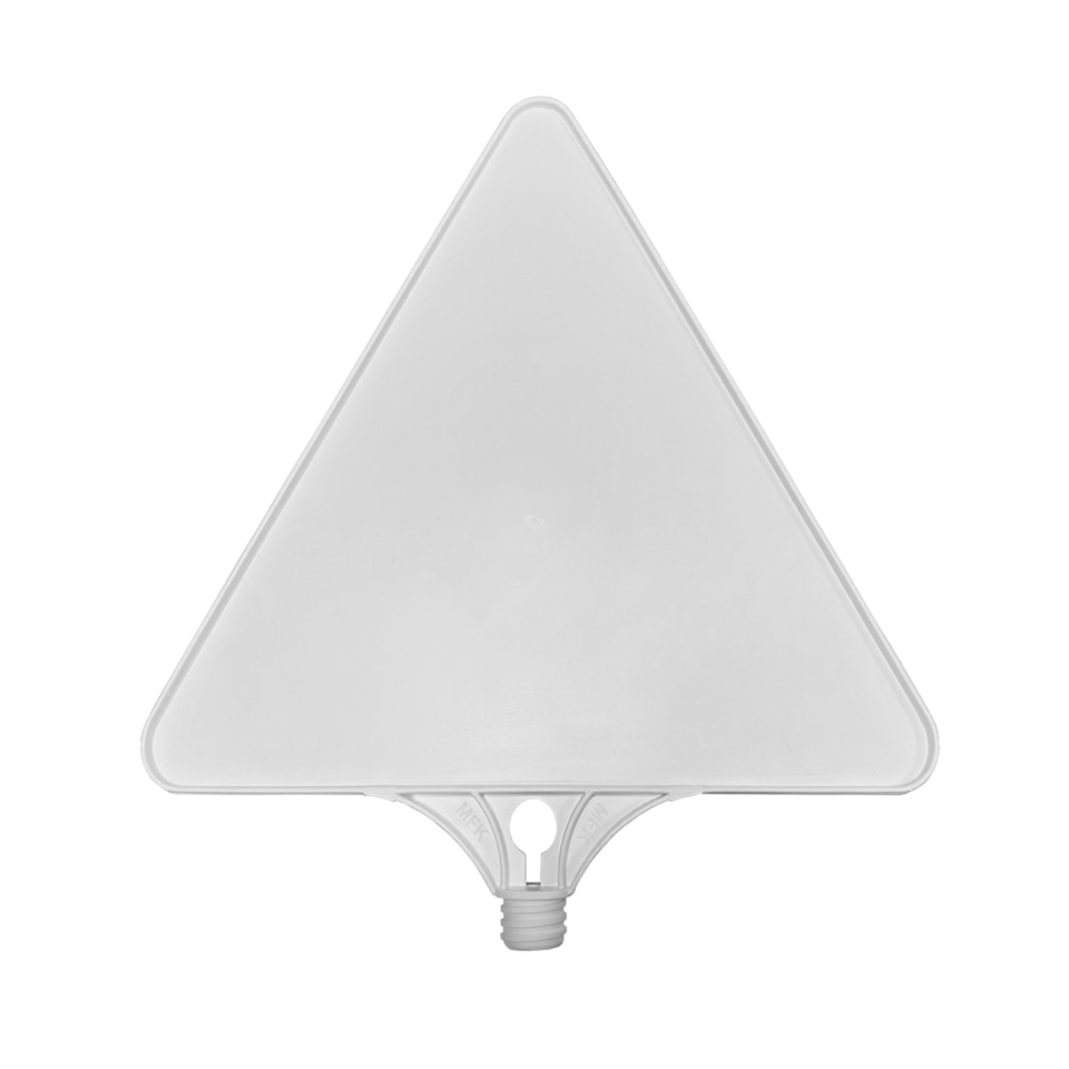 Üçgen Plastik Levha Reklam Levhası İş Yeri Dükkan Firma Tabelası