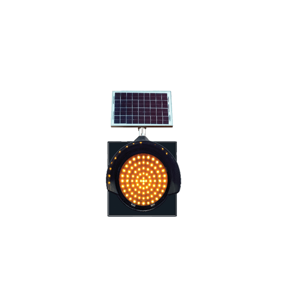 Solar Flaşör Uyarı Lambası Fiyatı Güneş Enerjili Ledli Trafik Lambası Sarı Q200
