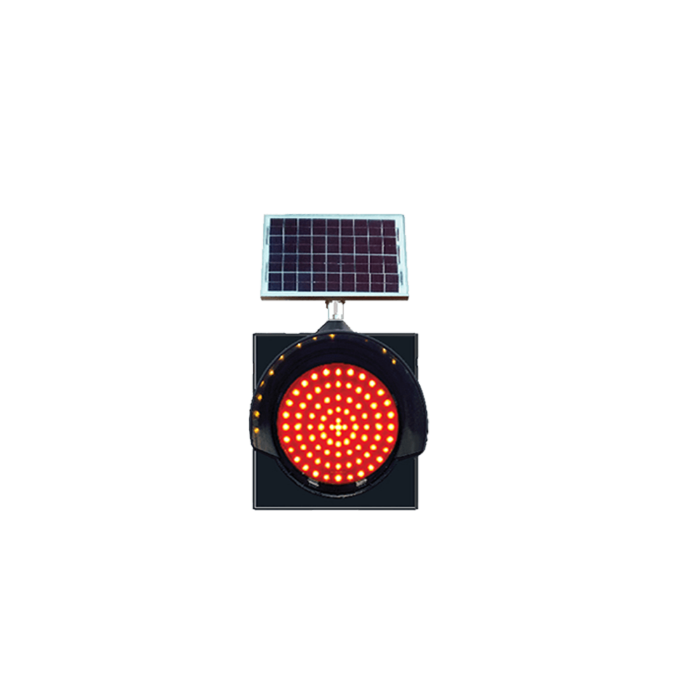 Solar Flaşör Uyarı Lambası Fiyatı Güneş Enerjili Ledli Trafik Lambası Kırmızı Q200