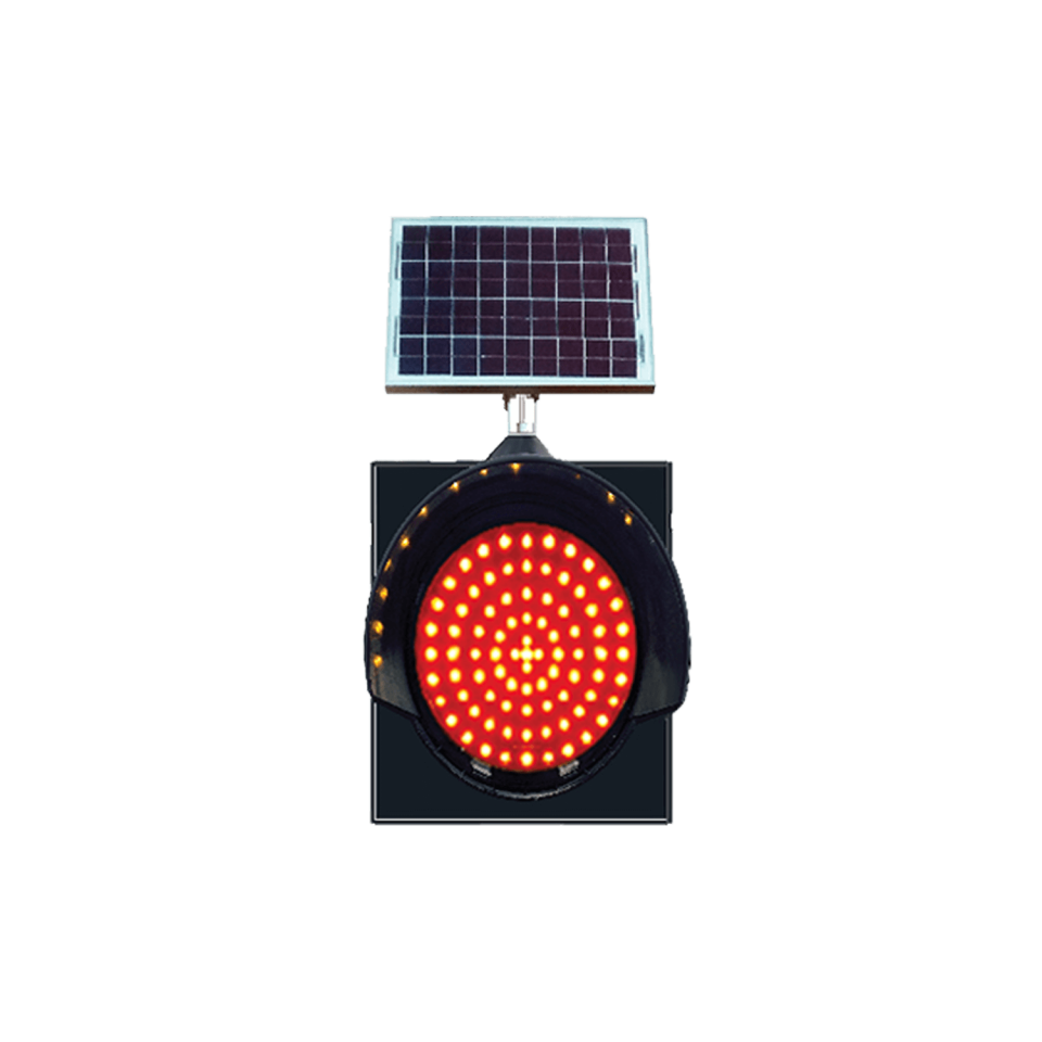 Solar Flaşör Uyarı Lambası Fiyatı Güneş Enerjili Ledli Trafik Lambası Kırmızı Q300