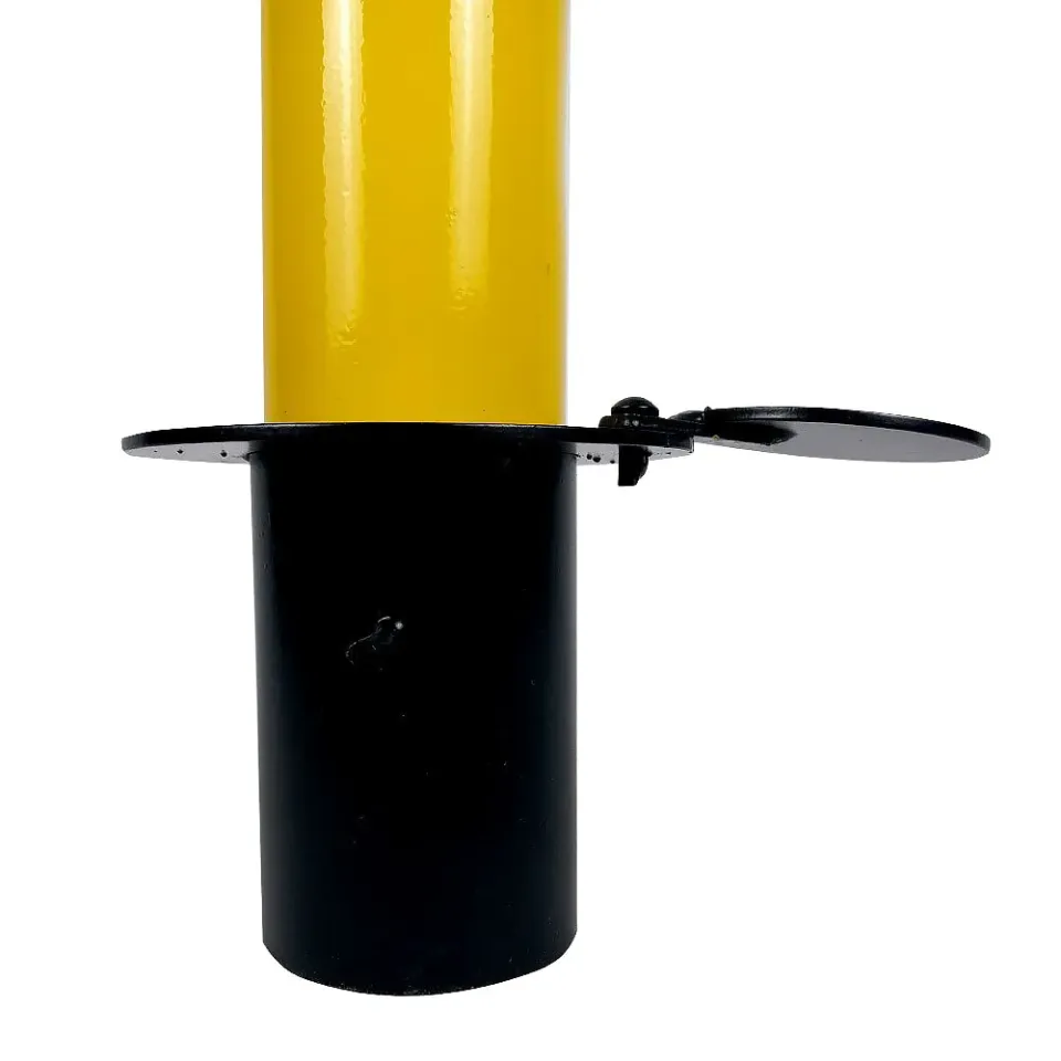 Park Yapılmaz Demiri Kilitli Oto Park Direği Çıkan Ankrajlı Otopark Bariyeri 70 cm 70mm