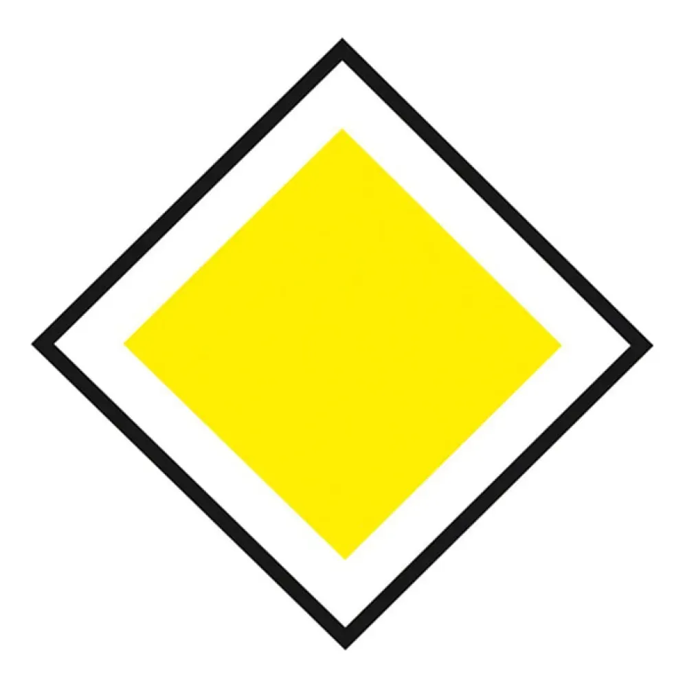 Anayol Levhası Trafik Bilgi İşareti Ana Yol İşareti Tabelası Anlamı Fiyatı