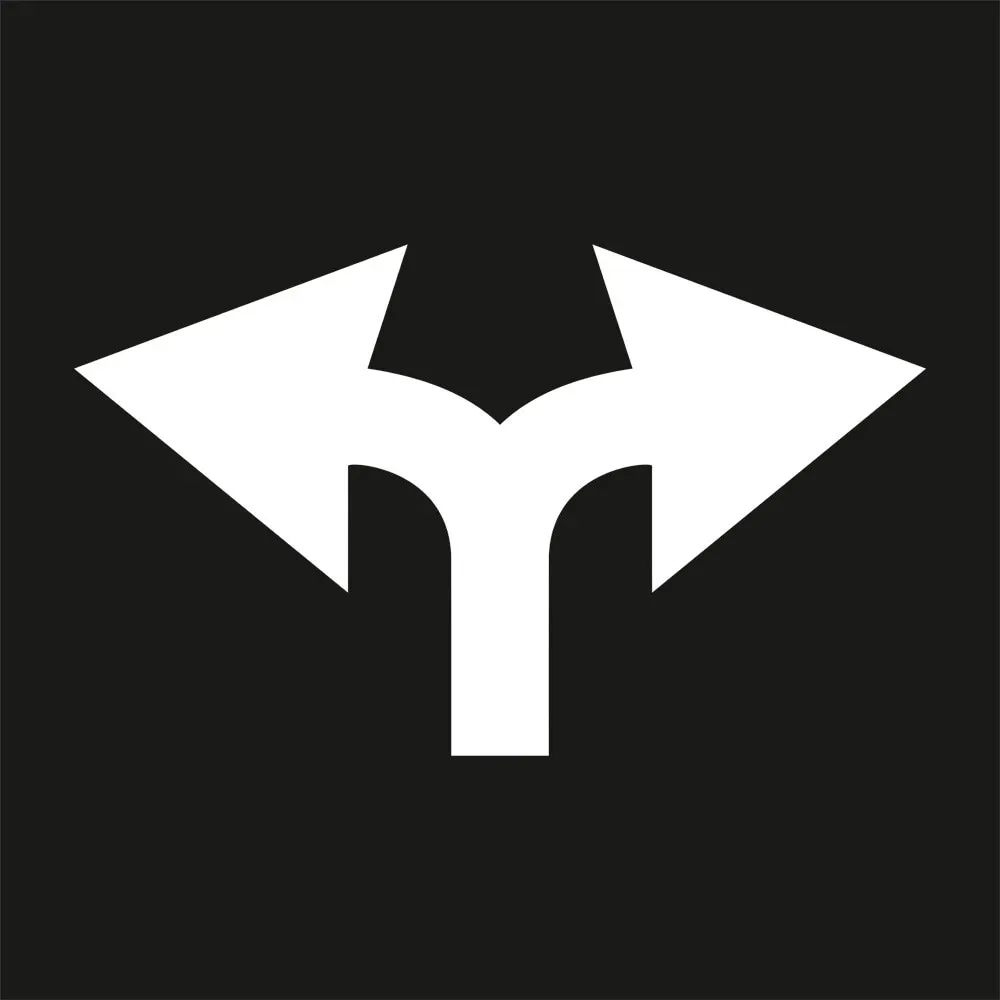 Çift Yön Şablonu Alüminyum Otopark Boya Şablonu Çift Yön Sembolü 50x50 cm / 100x100 cm