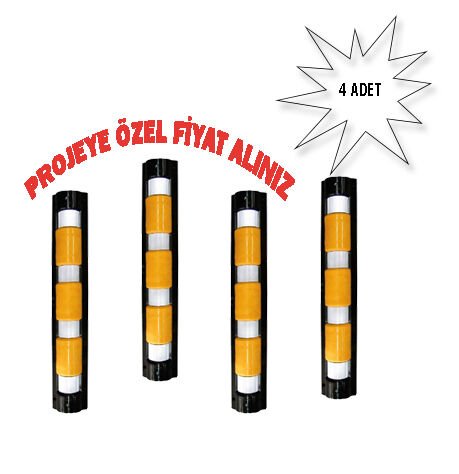 Otopark Kolon Köşe Koruyucu 4 li
