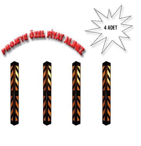 Otopark Kolon Köşe Koruyucu Köşeli Tip 4 lü