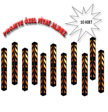 Otopark Kolon Köşe Koruyucu Köşeli Tip 10 lu