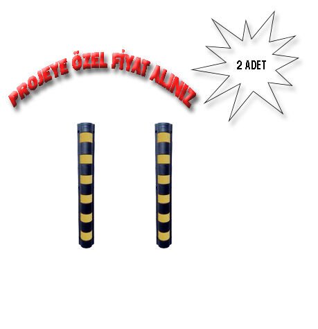 Otopark Kolon Köşe Koruyucu Oval Tip 2 li