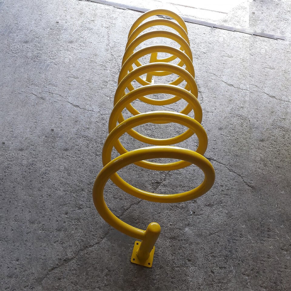 Spiral Bisiklet Park Yeri Bisiklet Park Alanı Bisiklet Parkı 10 lu