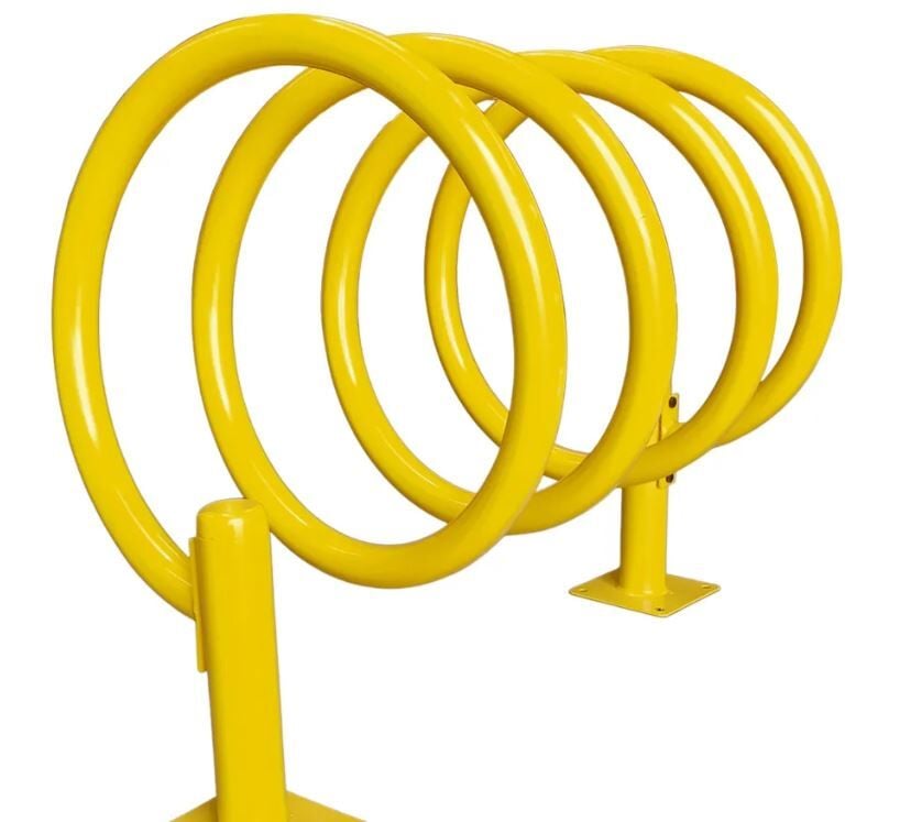 Spiral Bisiklet Park Yeri Bisiklet Park Alanı Bisiklet Parkı 5 li