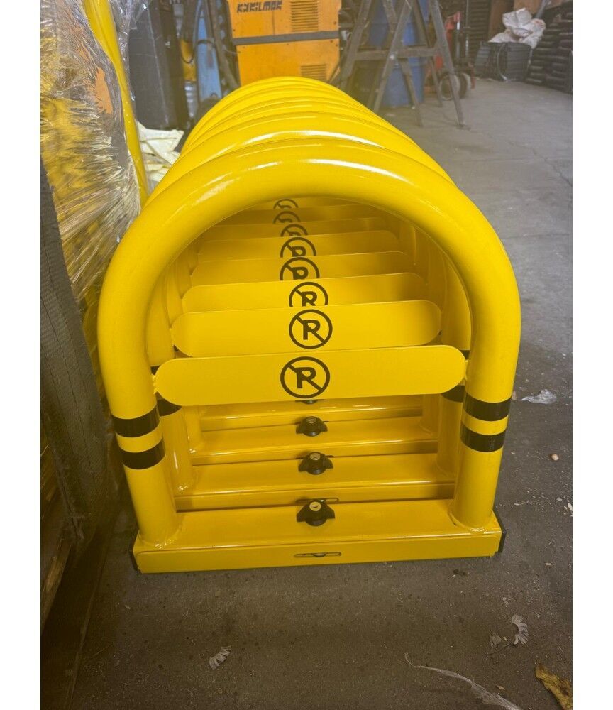 Kilitli Otopark Direği 50 cm, Yatar U Tip Park Bariyeri