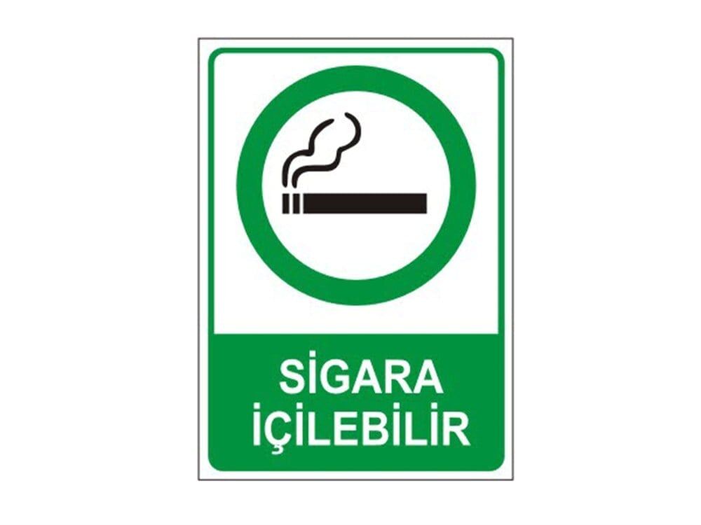 Sigara İçilebilir Levhası